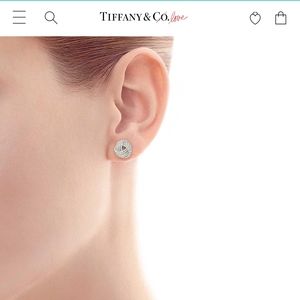 Tiffany and Co. Sterling Silver Knot Earrings